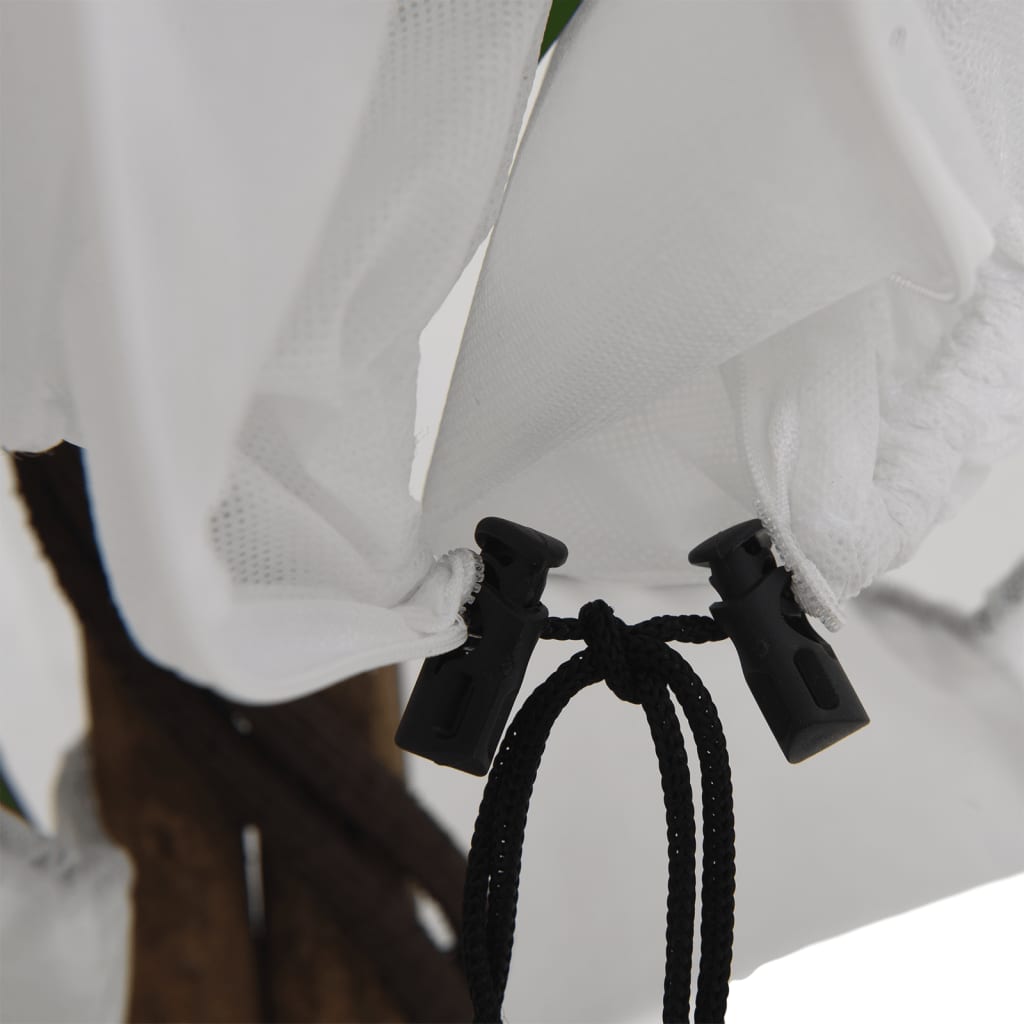 Copertura con Cerniera per Piante 2pz 70 g/m² 2,36x2 m