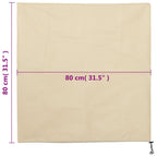 Coperture con Coulisse per Piante 4pz 70 g/m² 0,8x0,8 m