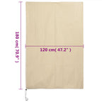 Coperture con Cerniera per Piante 2pz 70 g/m² 1,2x1,8 m