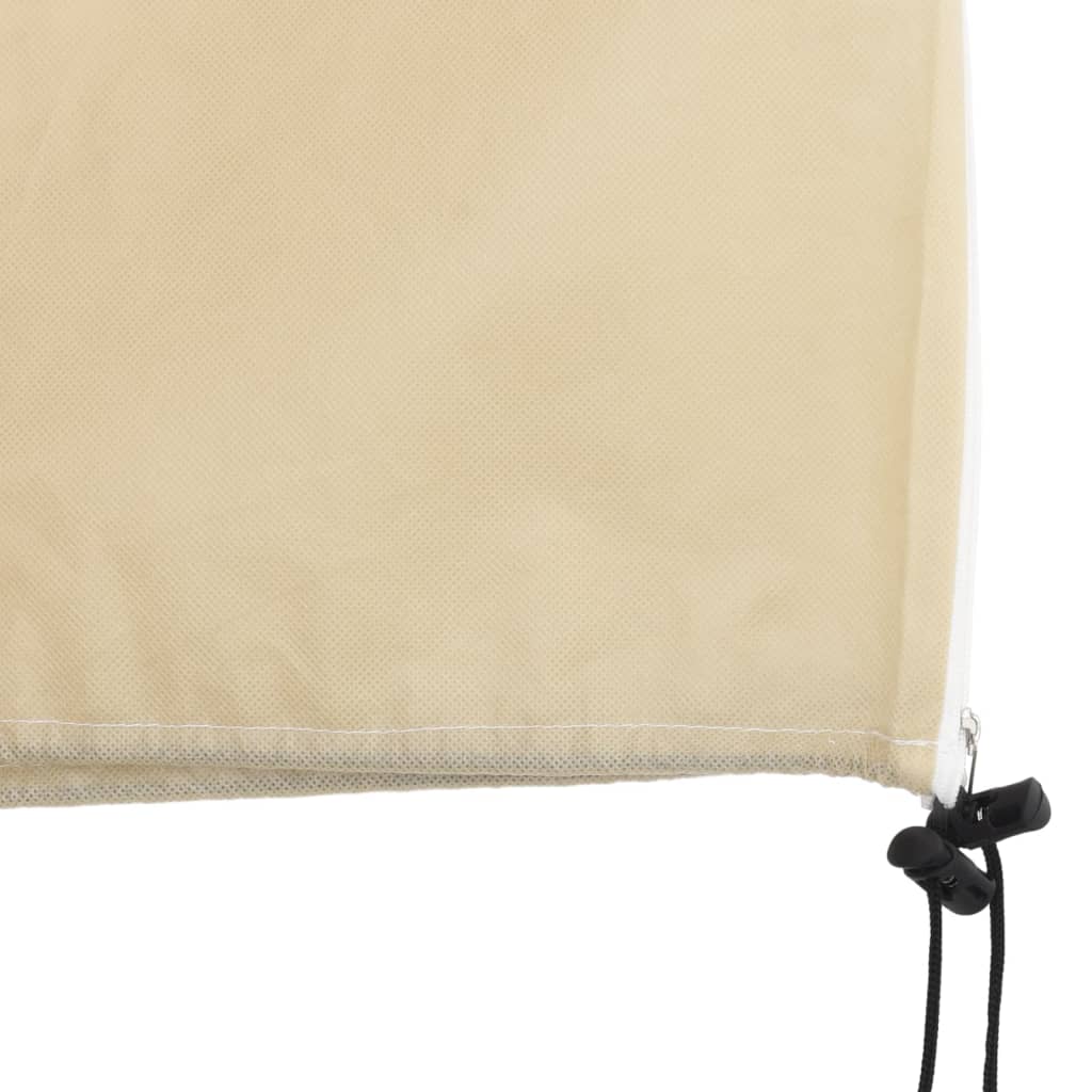 Copertura con Cerniera per Piante 70 g/m² 3,93x3 m