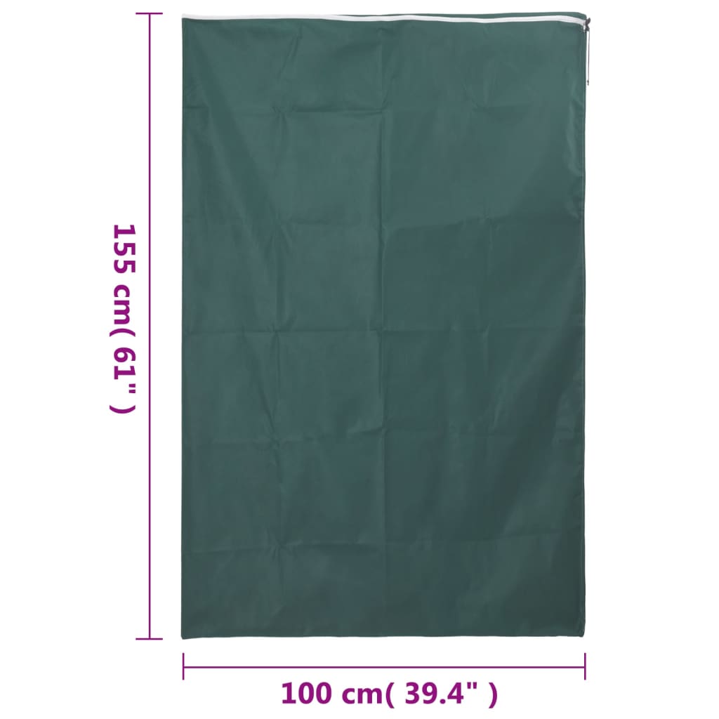 Coperture con Cerniera per Piante 2pz 70 g/m² 1x1,55 m
