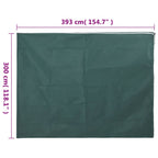 Copertura con Cerniera per Piante 70 g/m² 3,93x3 m