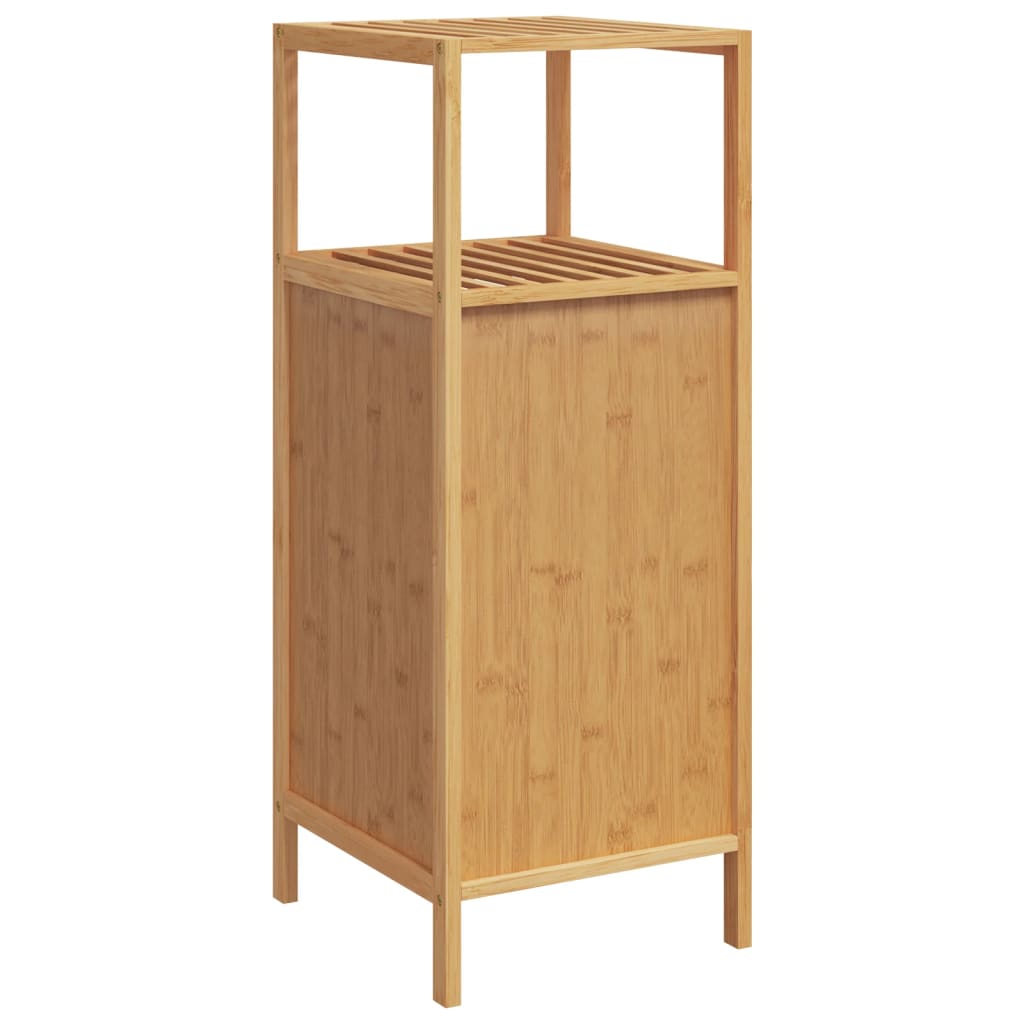 Mobile da Bagno con Ripiano 36x33x87 cm in Bambù