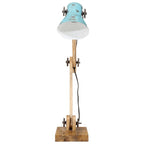 Lampada da Scrivania 25 W Blu Anticato 23x18x96 cm E27