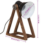 Lampada da Scrivania 25 W Nera 30x17x40 cm E27