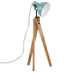 Lampada da Terra 25 W Blu Anticato 45x45x120 cm E27
