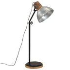 Lampada da Terra 25 W Argento Vintage 30x30x100-150 cm E27