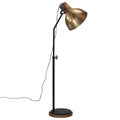 Lampada da Terra 25 W Ottone Anticato 30x30x100-150 cm E27