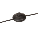 Lampada da Terra 25 W Ottone Anticato 30x30x100-150 cm E27