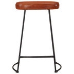 Sgabelli da Bar 2 pz Marrone Scuro 41x29x62 cm