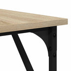 Scrivania Rovere Sonoma 149x149x75 cm in Legno Multistrato