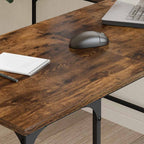 Scrivania Rovere Fumo 139x139x75 cm in Legno Multistrato