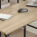 Scrivania Rovere Sonoma 139x139x75 cm in Legno Multistrato