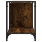 Mobile Porta TV Rovere Fumo 153x37x50 cm in Legno Multistrato