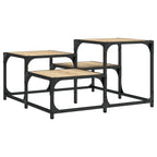 Tavolino da Salotto Rovere Sonoma 68x68x40 cm Legno Multistrato