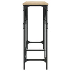 Tavolo Consolle Rovere Sonoma 180x29x75 cm in Legno Multistrato