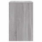 Tavolini Salotto Impilabili 3pz Grigio Sonoma Legno Multistrato