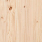Panca da ingresso 160x28x45 cm in legno massello di pino