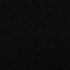 Panca con Cuscini Nera 113x64,5x75,5 cm in Tessuto