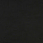 Panca con schienale nera 119,5x64,5x75 cm in velluto