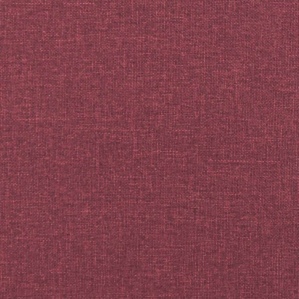 Poltrona Reclinabile in Tessuto Rosso Vino