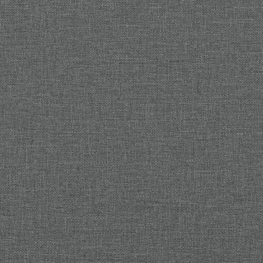 Poltrona reclinabile in tessuto grigio scuro