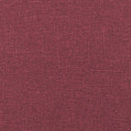 Poltrona Reclinabile in Tessuto Rosso Vino