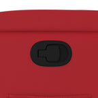 Poltrona Reclinabile Rossa in Similpelle