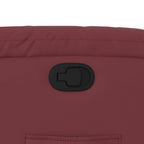 Poltrona Reclinabile Rosso Vino in Similpelle