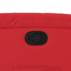 Poltrona Reclinabile Rossa in Similpelle