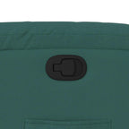 Poltrona Reclinabile in Tessuto Verde Scuro