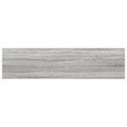 Mensole Parete 4pz Grigio Sonoma 40x10x1,5cm Legno Multistrato