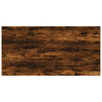 Mensole Parete 4pz Rovere Fumo 60x30x1,5 cm Legno Multistrato