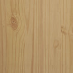 Tavolo per Lampada FLORO 55x55x54 cm Marrone Cera Legno di Pino