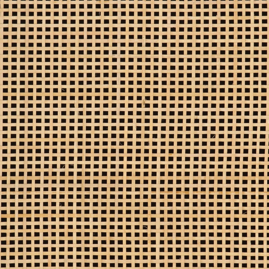 Credenza Nera 55x30x76 cm in Legno Massello di Mango e Ferro