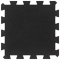 Piastrelle per Pavimenti in Gomma 9 pz Nere 16 mm 30x30 cm