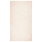 Tappeto a Pelo Corto HUARTE Morbido e Lavabile Beige 60x110 cm