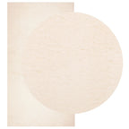 Tappeto a Pelo Corto HUARTE Morbido e Lavabile Beige 80x150 cm