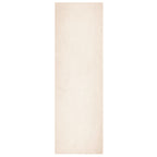 Tappeto a Pelo Corto HUARTE Morbido e Lavabile Beige 80x250 cm
