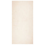Tappeto a Pelo Corto HUARTE Morbido e Lavabile Beige 100x200 cm