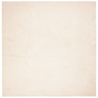 Tappeto a Pelo Corto HUARTE Morbido e Lavabile Beige 160x160 cm
