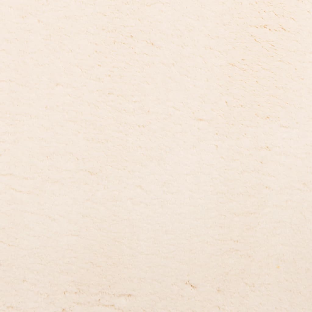 Tappeto a Pelo Corto HUARTE Morbido e Lavabile Beige 200x280 cm