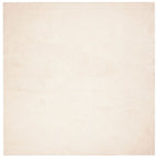 Tappeto a Pelo Corto HUARTE Morbido e Lavabile Beige 240x240 cm
