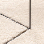 Tappeto a Pelo Corto HUARTE Morbido e Lavabile Beige 240x340 cm