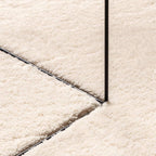 Tappeto a Pelo Corto HUARTE Morbido e Lavabile Beige Ø 120 cm
