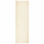Tappeto a Pelo Corto HUARTE Morbido e Lavabile Crema 80x250 cm