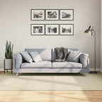 Tappeto a Pelo Corto HUARTE Morbido e Lavabile Crema 160x230 cm