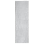 Tappeto a Pelo Corto HUARTE Morbido e Lavabile Grigio 80x250 cm