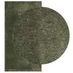Tappeto Pelo Corto HUARTE Morbido Lavabile Verde Bosco 80x150cm