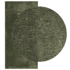 Tappeto Pelo Corto HUARTE Morbido Lavabile Verde Bosco